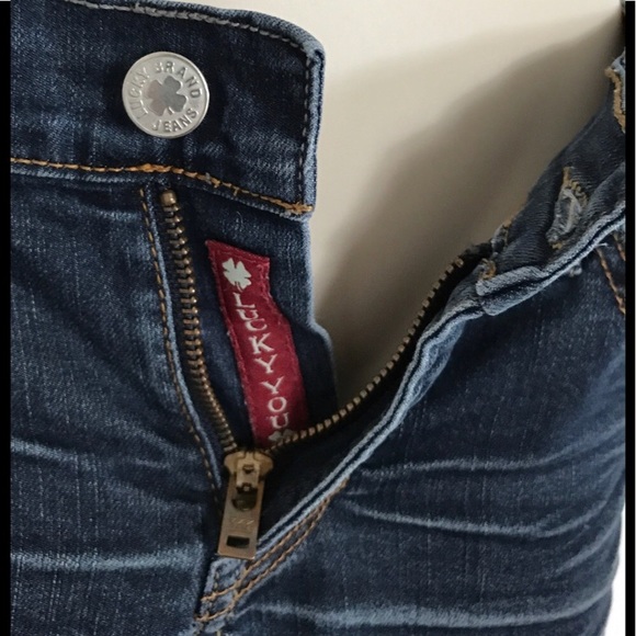 EUC Lucky Brand Sweet N’ Straight Jeans size 27 - Picture 3 of 6